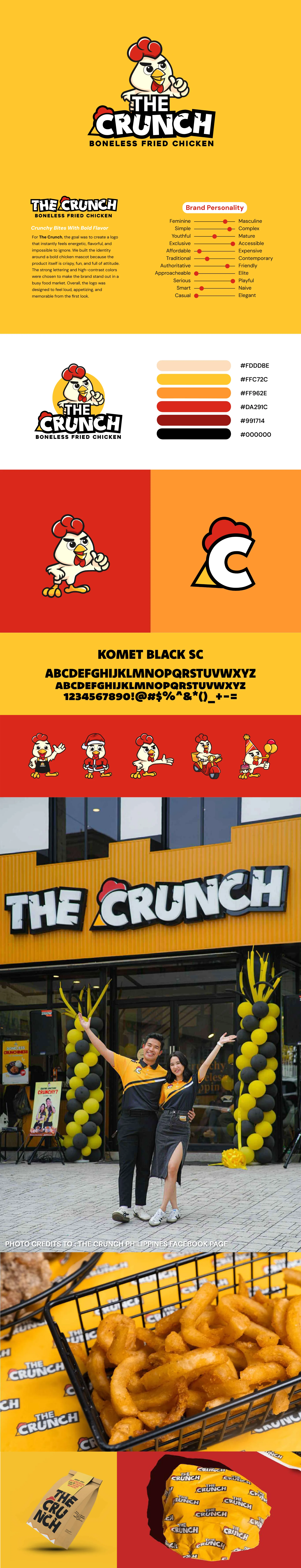 The Crunch Brand Identity 