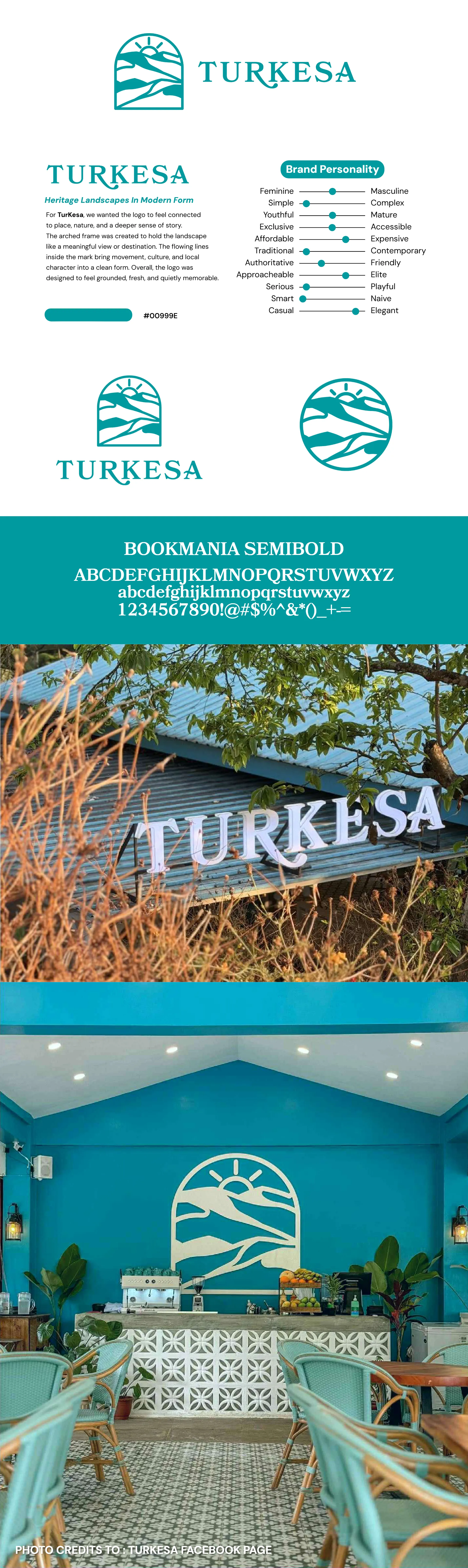 Logo Design by Cosmic Cat Creatives for Turkesa